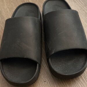 Nike Black Slide Sandals